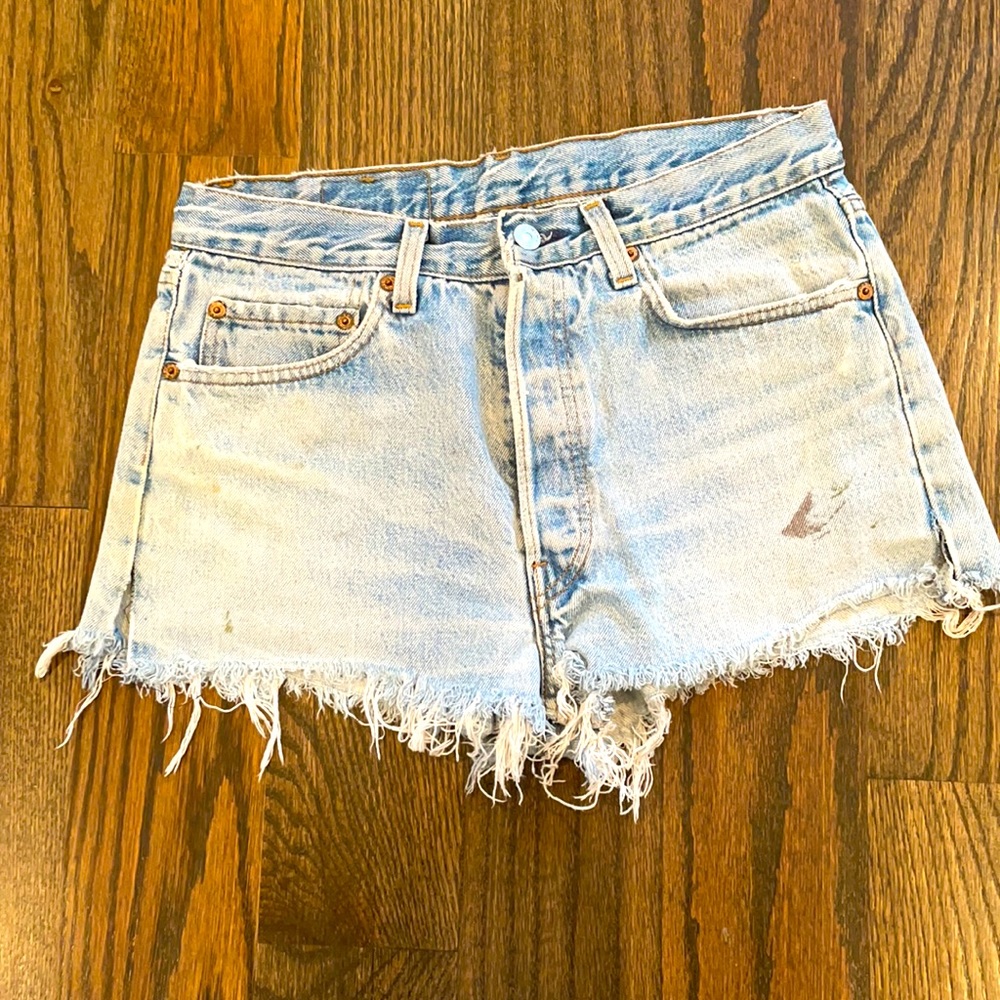 Vintage Levi’s Cut Off Jean Shorts